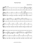 The First Noel (for Violin Duet and Piano)