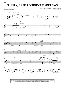 Surely, He Has Borne Our Sorrows - Violin 2 