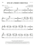 Sing of a Merry Christmas (Full Orchestra) - Harp
