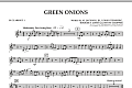 Green Onions - Bb Clarinet 1