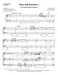 Mary, Did You Know? (with "Let All Mortal Flesh Keep Silence") - Keyboard String Reduction