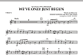 We've Only Just Begun - Violin 1