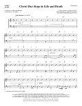 Christ Our Hope In Life And Death (arr. David Angerman) - Guitar/Bass