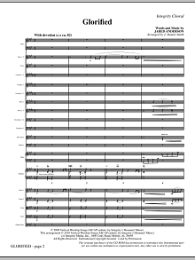Glorified - Full Score 