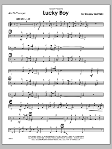 Lucky Boy - Trumpet 4 
