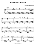 Rondo In C Major