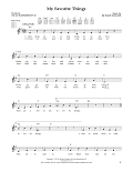 My Favorite Things (from The Daily Ukulele) (arr. Liz and Jim Beloff)
