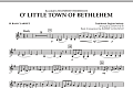 O Little Town Of Bethlehem - Bb Bass Clarinet