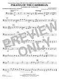Pirates of the Caribbean (arr. Michael Sweeney) - Trombone/Baritone B.C./Bassoon