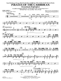 Pirates of the Caribbean (Soundtrack Highlights) (arr. Ted Ricketts) - Percussion 1