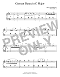 German Dance In C Major, WoO 8, No. 1