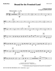 Bound for the Promised Land - Double Bass 