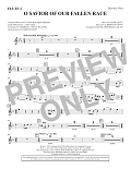 O Savior Of Our Fallen Race (arr. David Angerman) - Flute 2