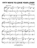 Fifty Ways To Leave Your Lover [Jazz version] (arr. Brent Edstrom)