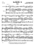 Sonata No. 10 (Op. 5) - Piano Accompaniment