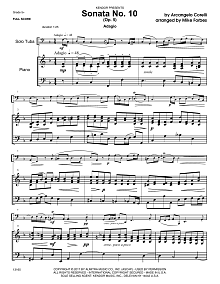Sonata No. 10 (Op. 5) - Piano Accompaniment 