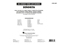 Senorita (arr. Paul Murtha) - Conductor Score (Full Score)