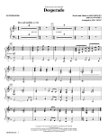 Desperado (arr. Mac Huff) - Synthesizer