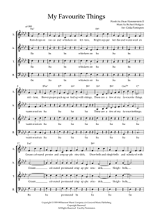 My Favourite Things (from The Sound Of Music) (arr. Gitika Partington) 