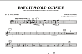 Baby, It's Cold Outside - Eb Alto Clarinet