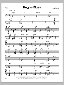 Hugh's Blues - Piano 