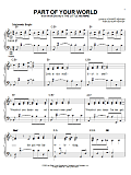 Part Of Your World (from The Little Mermaid)