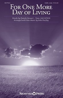 For One More Day Of Living (arr. John Purifoy) 