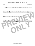 Prelude, Op. 28, No. 20
