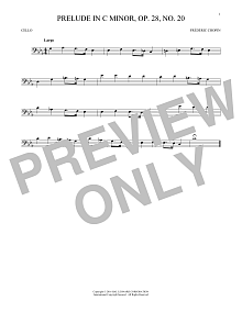 Prelude, Op. 28, No. 20 