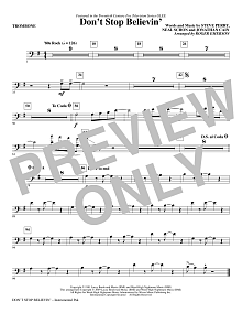 Don't Stop Believin' - Trombone 