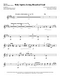 Holy Spirit, Living Breath of God - Alto Sax 1-2 (sub. Horn 1-2)