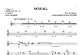 Skyfall (arr. Paul Langford) - F Horn 1 & 2
