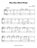 Baa Baa Black Sheep (arr. Denes Agay)