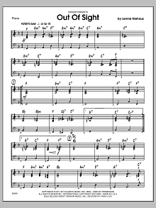Out Of Sight - Piano 