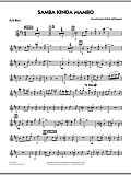 Samba Kinda Mambo - Alto Sax 1