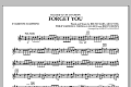 Forget You - Eb Baritone Saxophone