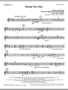 Brand New Day - Bb Trumpet 1,2 