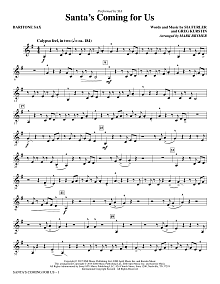 Santa's Coming for Us - Baritone Sax 