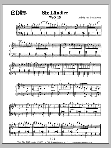 Landler (6), Woo 15 