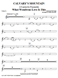 Calvary's Mountain - Violin 1