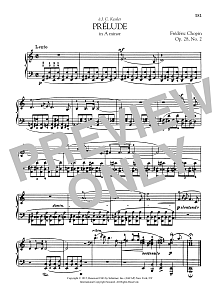 Prélude in A minor, Op. 28, No. 2 
