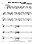 Papa Was a Rollin' Stone (arr. Rick Stitzel) - Drums
