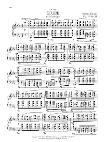 Etude in E-flat Major, Op. 10, No. 11 