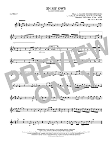 On My Own (from Les Miserables) 