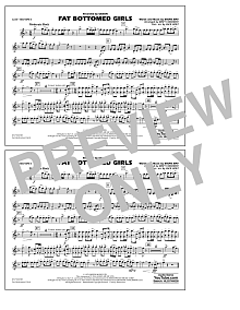 Fat Bottomed Girls - 1st Bb Trumpet 