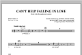 Can't Help Falling In Love (Solo Alto Saxophone Feature) - Percussion 2