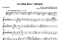 See Him Rise! Alleluia! - Bb Trumpet 1
