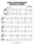 Count Your Blessings Instead Of Sheep (from White Christmas) (arr. Phillip Keveren)