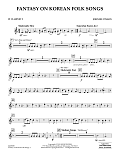 Fantasy on Korean Folk Songs - Bb Clarinet 2