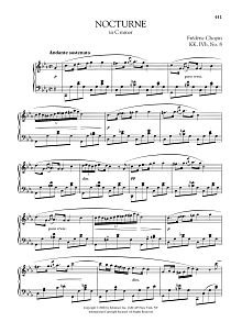 Nocturne in C minor, KK. IVb, No. 8 